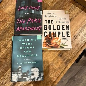 3 hardcover book of the month books